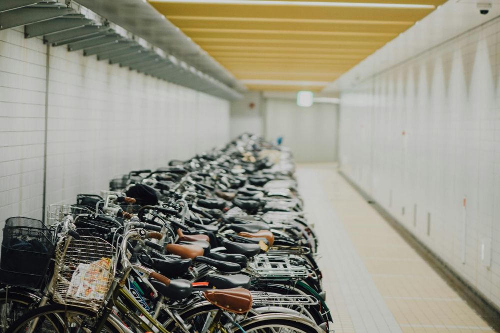 Sykkelparkering som faktisk blir brukt